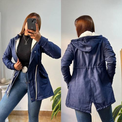Parka Simil Jeans Importados