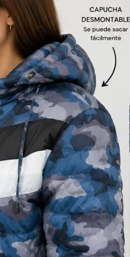 Campera Juvenil con Piel Importado - Miniatura 3