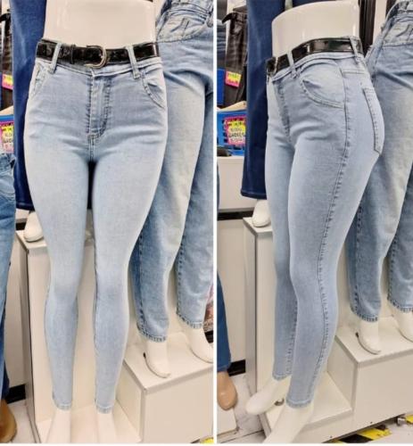 Jeans Chupin Nebado Localisado Elastisado