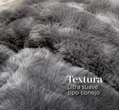 Frazada Flannel Deluxe  Chill & Home Queen Burbujas - Miniatura 3