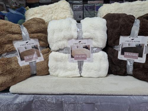 Frazada Flannel Deluxe  Chill & Home Queen Burbujas - Miniatura 5