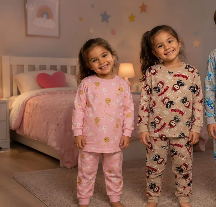Pijamas  Frizados para Nenas