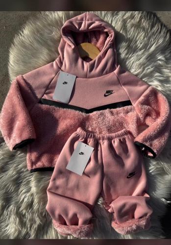  Conjunto Nike Tech Baby con Piel     Modelo Exclusivo    Súper Abrigado - Miniatura 6