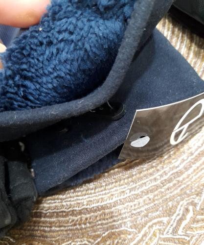 Guantes  Abrigado Adulto  Forro Corderito - Miniatura 2