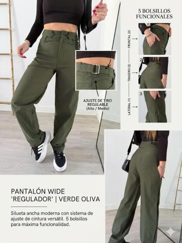 Pantalón Wide Regulable - Miniatura 4