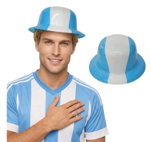 Gorros Argentina Plastico - Miniatura 2
