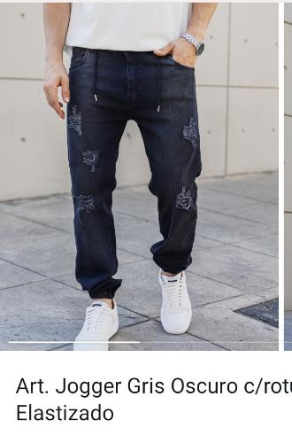 Pantalon Cargo Puño de Gabardina - Miniatura 5