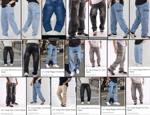 Jean Baggy Cargo - Miniatura 6