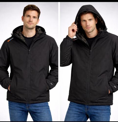 Rompe Viento Forrado Hombre - Miniatura 3