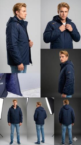 Rompe Viento Forrado Hombre - Miniatura 4