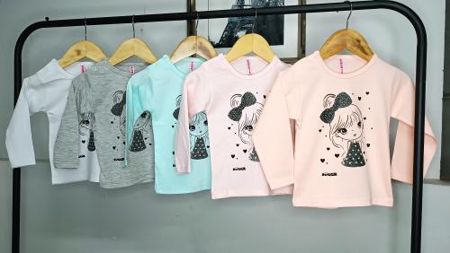 Camiseta Girl ( Algodón Peinado)