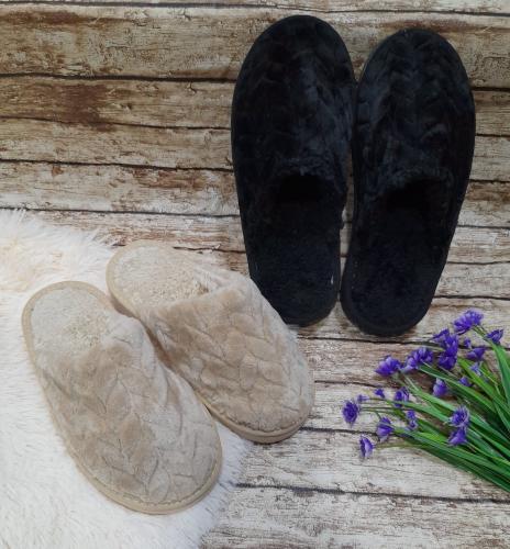 Pantufla Plus Tramado 35a40 Nacional Dama - Miniatura 2