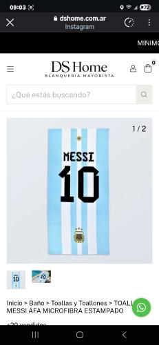 Toallon Messi