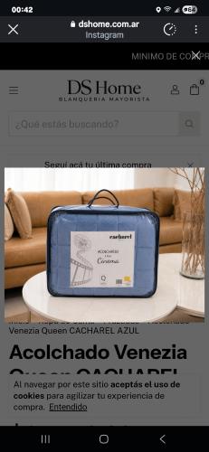 Acolchado Cacharel Queen