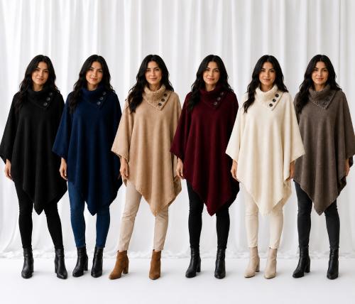 Ponchos de Plus con Corderito