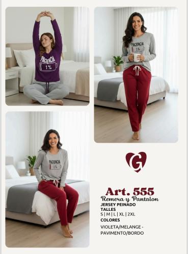 Pijama de Dama Georgette Art.355 - Miniatura 2