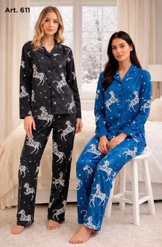 Pijama Camisero Amarte Es Poco Art. 611