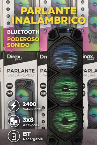Parlante Dinax 3x8