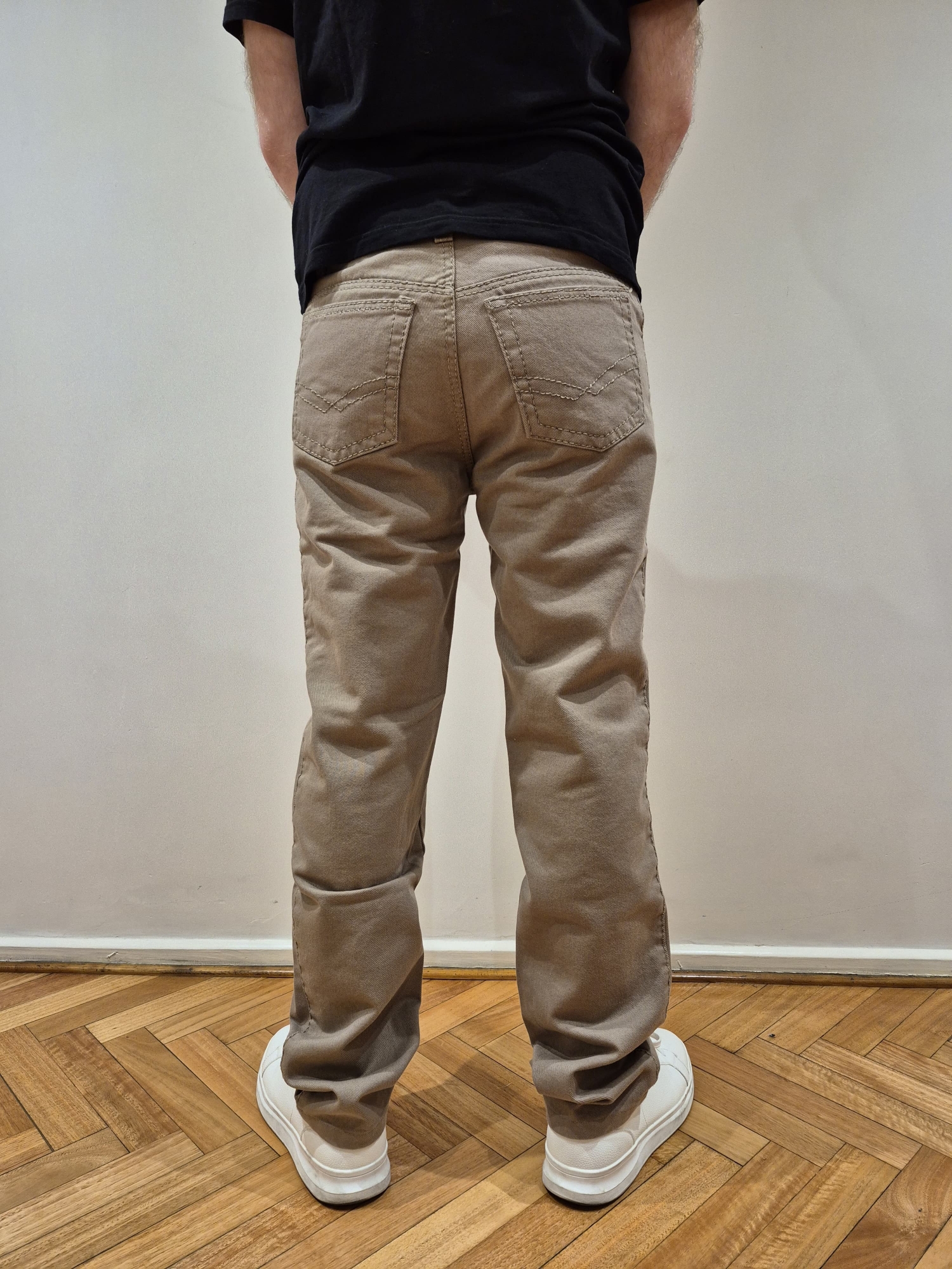 Bull Beige Clasico Costura Gruesa - Imagen 3