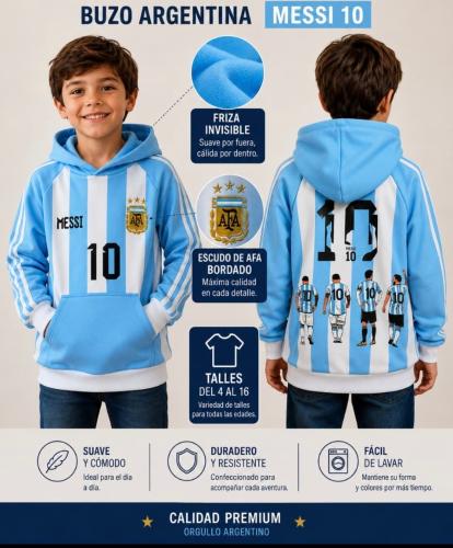 Buzo de Argentina Meessi Nenes