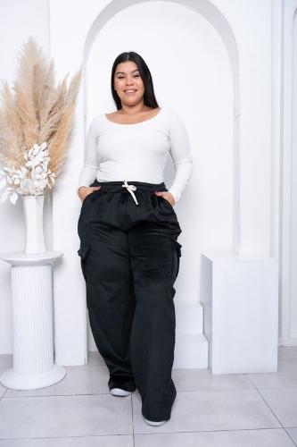Pantalon Corderoy con Pluhs