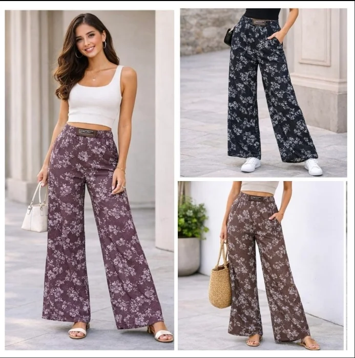 Pantalon Palazzo de Darlon Puffin de Dama 1 al 7
