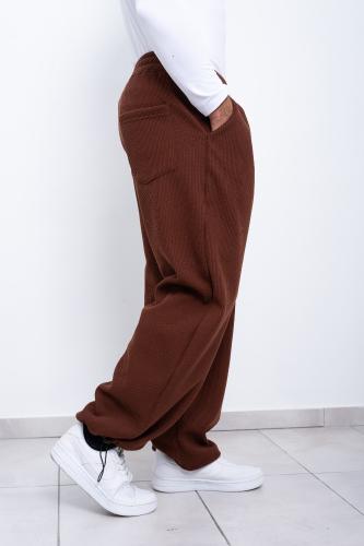 Baggy Corderoy con Brush y Reguladores (chocolate)