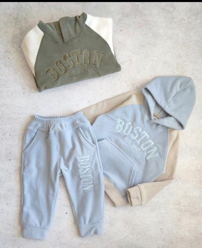 Conjunto Bebe Boston Patagonia Tela - Miniatura 3