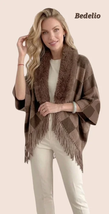 Poncho de Lana Importado
