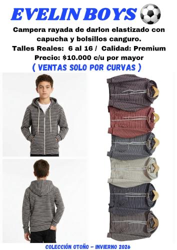Campera Rayada de Nene