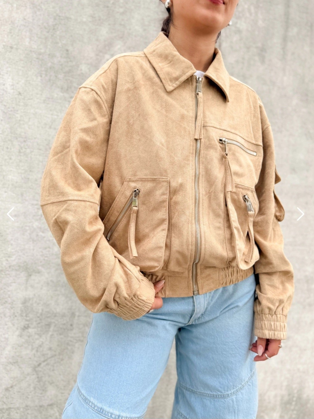 Bomber Gamuza - Imagen 3
