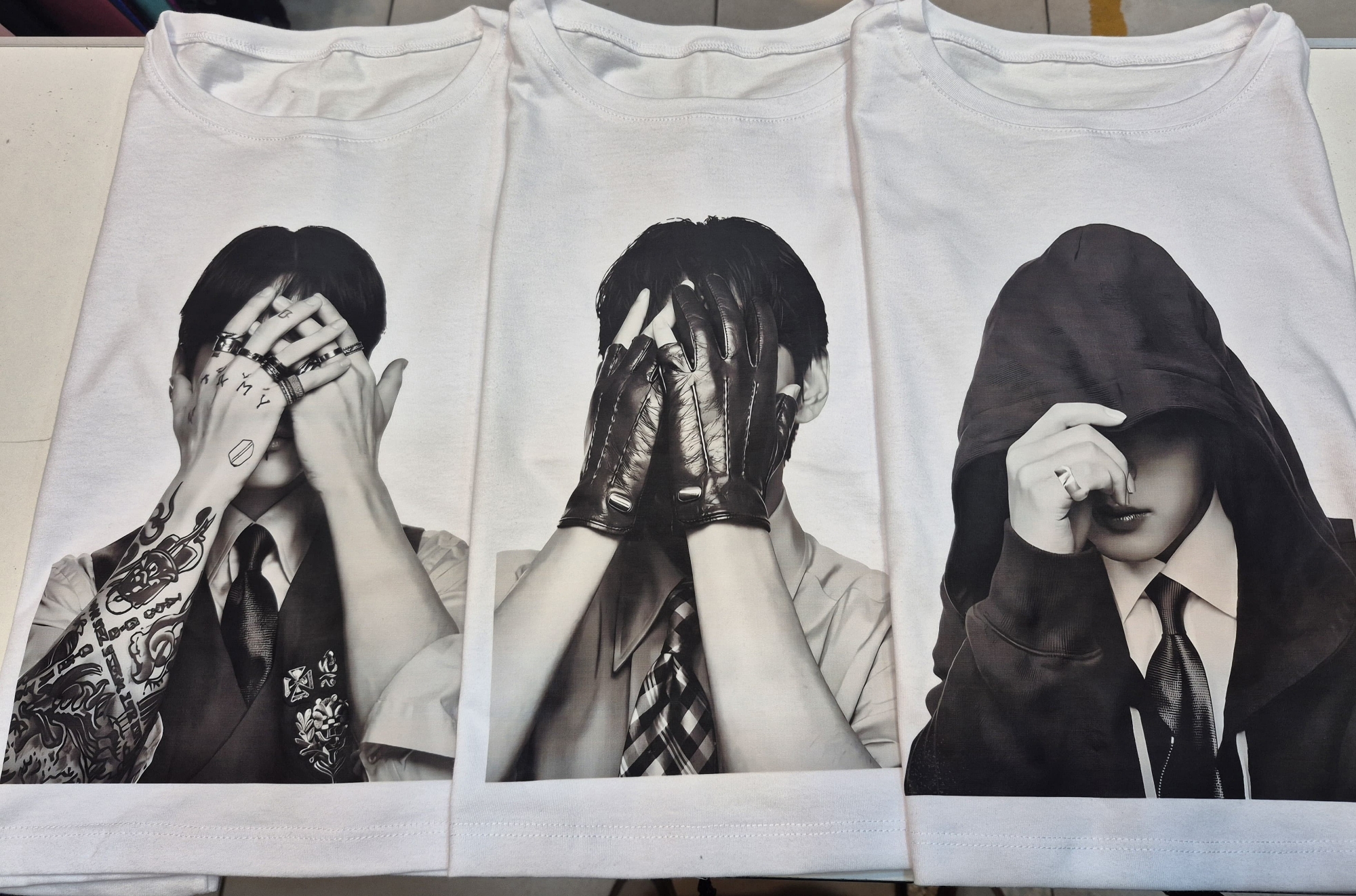 Remera Boxy Crop Bts Kpop - Imagen 2