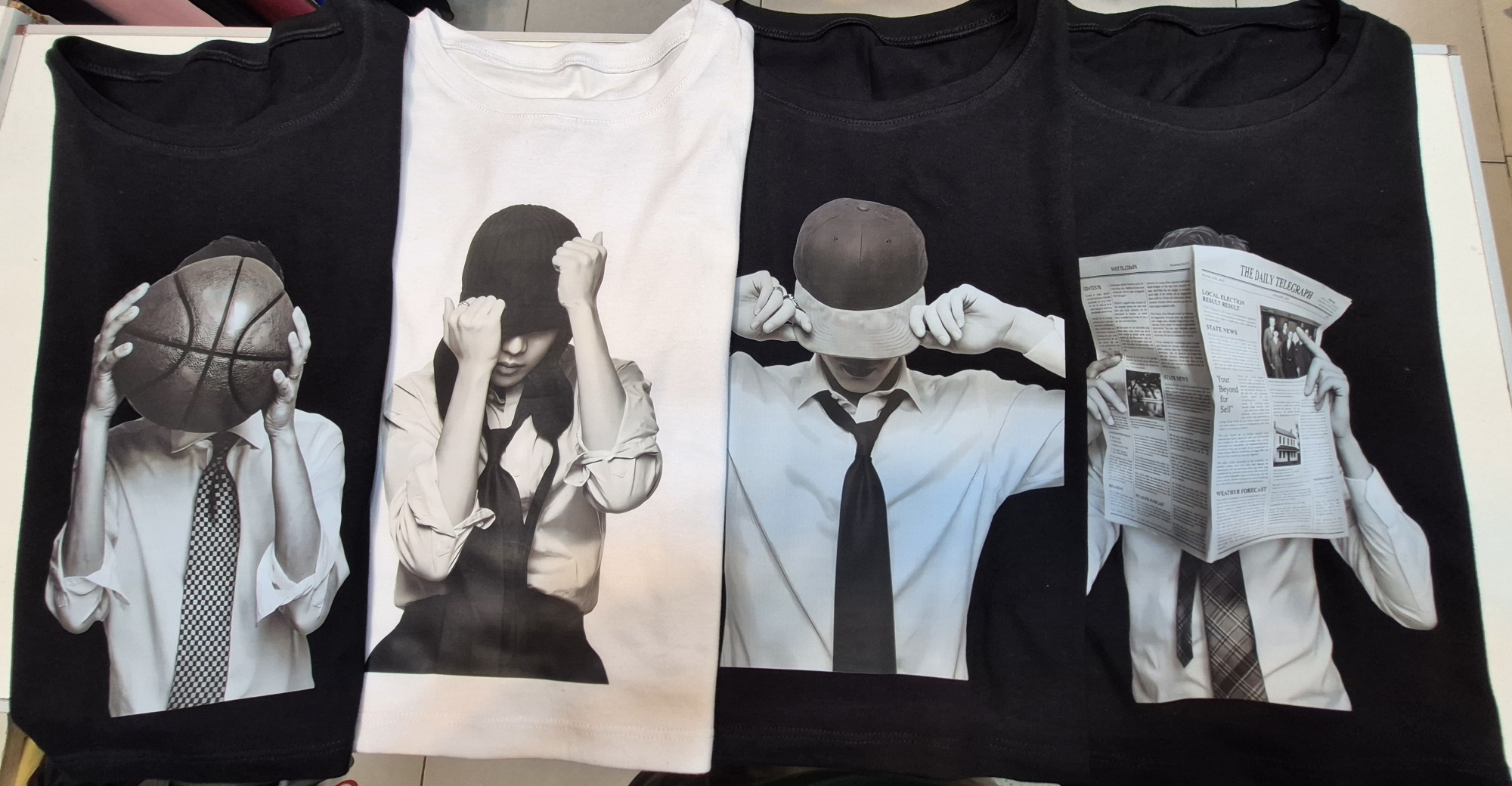 Remera Boxy Crop Bts Kpop - Imagen 3