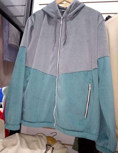 Campera de Sherpa con Piel