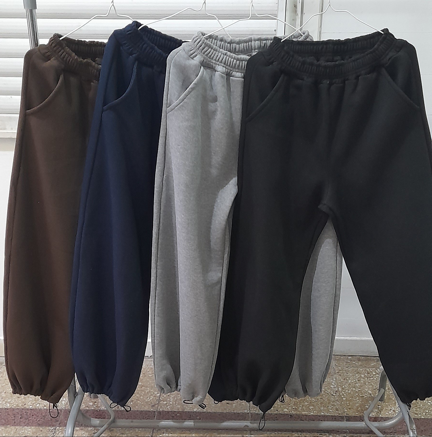 Pantalon Baggy Frisado Peinado 2 en Uno Unisex - Imagen 3