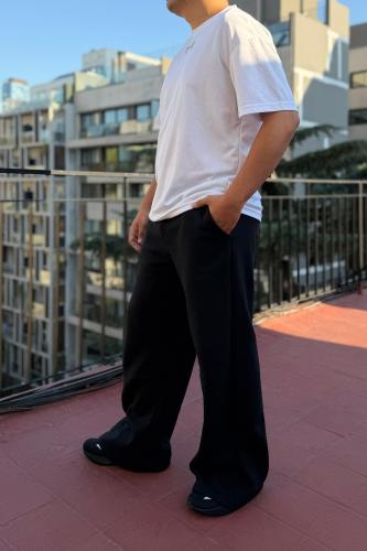 Pantalon Baggy Frisado Peinado 2 en Uno Unisex - Miniatura 3