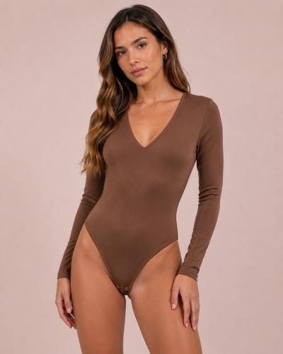 Body Lycra en V