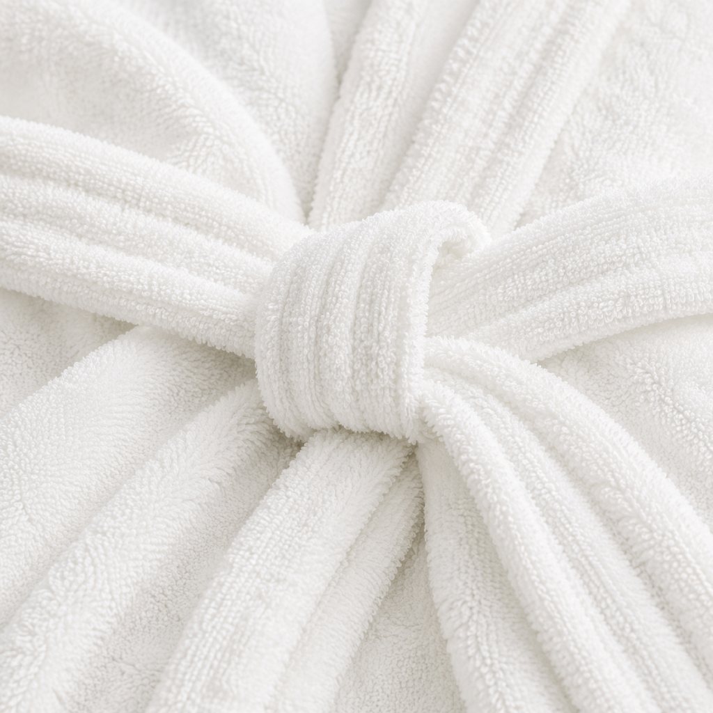 Bata de Baño Arcoíris 100% Algodón | Blanco | 400 Gr. Premium - 22(2).jpg