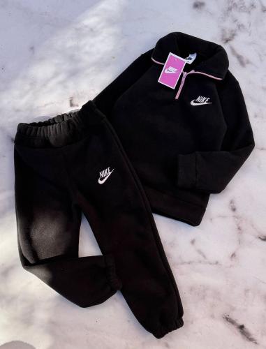  Conjunto Nike Bordado Polar   Tela Polar con Corderito Súper Grueso - Miniatura 3