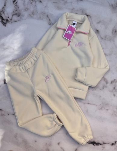 Conjunto Nike Bordado Polar   Tela Polar con Corderito Súper Grueso - Miniatura 7