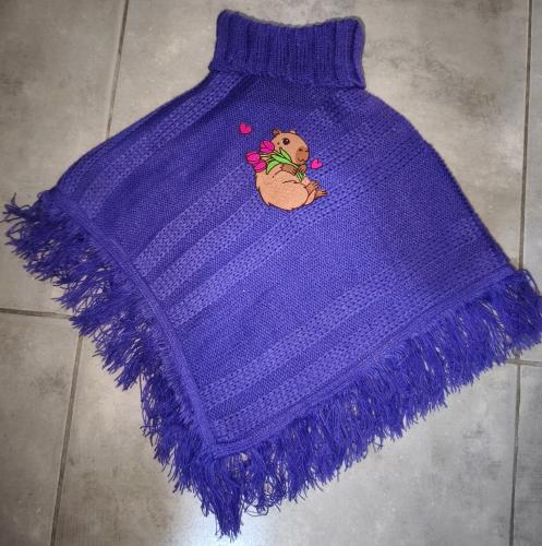 Ponchos de Nena y Bebe