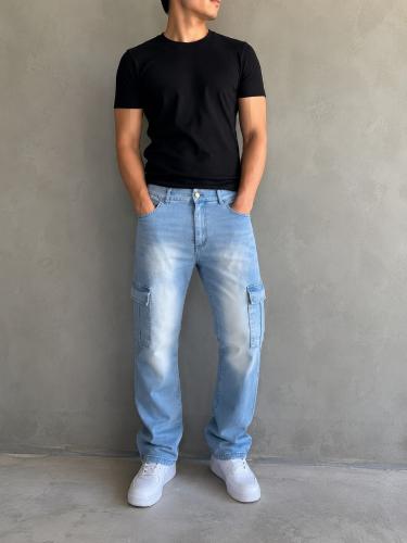 Pantalon Jean Cargo