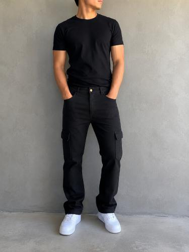 Pantalon Jean Cargo - Miniatura 2
