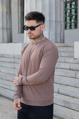 Suéter Darlon Liso Marón
