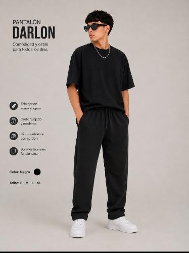 Pantalon Darlon Frizado