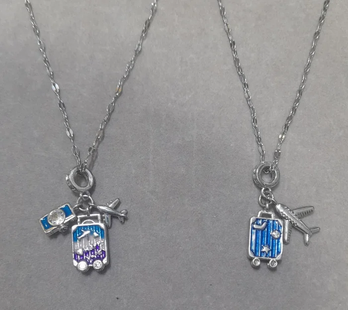 Cadena con Dije de Acero Quirúrgico