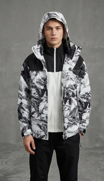 Campera Impermiable 2 en 1. Importado Premium
