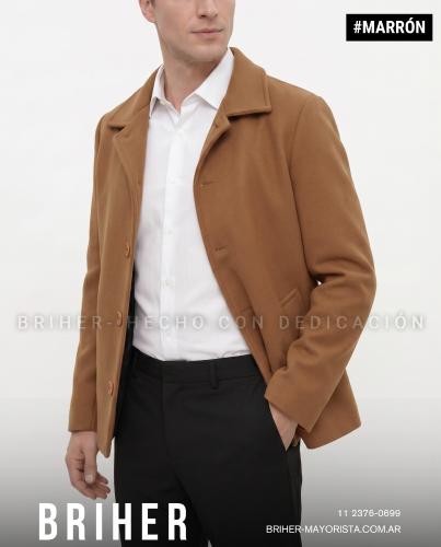 Saco Corto de Paño Elastizado para Hombre - Miniatura 4