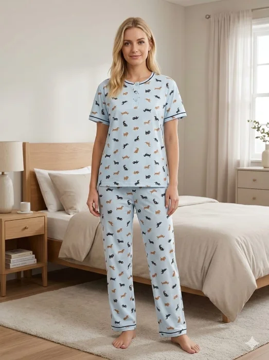 Pijama Salchicha Algodon Jersey