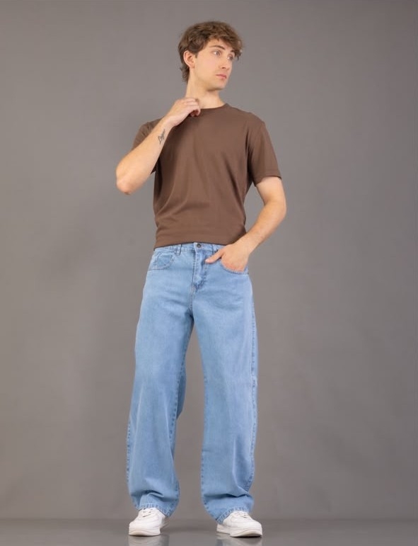 Baggy Hombre Gris Localizado - Imagen 2